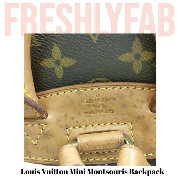 Louis Vuitton Mini Montsouris Backpack (Authentic) - Picture 9 of 10